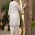 women floral embroidered regular thread work kurta with palazzos