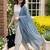 women ethnic motifs printed regular cotton kurta with trousers & with dupatta