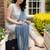 women ethnic motifs printed regular cotton kurta with trousers & with dupatta