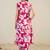 women floral printed regular cotton kurta with trousers