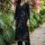 women floral embroidered regular thread work kurta with palazzos