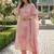 women floral printed regular kurta with trousers & with dupatta