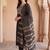 women ethnic motifs embroidered regular thread work liva kurta with trousers & with dupatta