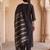 women ethnic motifs embroidered regular thread work liva kurta with trousers & with dupatta