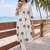 women ethnic motifs printed regular cotton kurta with trousers