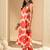 women floral printed regular cotton kurta with trousers