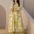 women floral printed regular cotton kurta with trousers