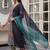 women ethnic motifs printed regular cotton kurta with trousers & with dupatta