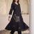 women floral printed regular cotton kurta with trousers