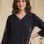 women floral printed regular cotton kurta with trousers