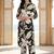 women floral printed regular kurta with trousers
