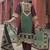 women ethnic motifs printed regular mirror work cotton kurta with trousers & with dupatta