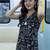 women printed regular cotton kurta with trousers