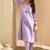women printed regular thread work cotton kurta with trousers