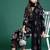 women ethnic motifs printed regular cotton kurta with palazzos & with dupatta