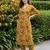women floral printed regular cotton kurta with trousers