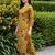 women floral printed regular cotton kurta with trousers