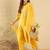 women ethnic motifs embroidered regular thread work liva kurta with trousers & with dupatta
