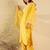 women ethnic motifs embroidered regular thread work liva kurta with trousers & with dupatta