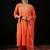 women ethnic motifs embroidered regular thread work liva kurta with trousers & with dupatta