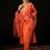 women ethnic motifs embroidered regular thread work liva kurta with trousers & with dupatta