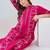 women ethnic motifs embroidered regular thread work cotton kurta with trousers