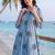 women printed regular cotton kurta with trousers