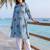 women printed regular cotton kurta with trousers