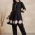 women printed regular cotton kurta with trousers
