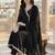 women angrakha kurta with trousers & with dupatta