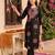 women ethnic motifs embroidered regular thread work cotton kurta with trousers