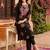 women ethnic motifs embroidered regular thread work cotton kurta with trousers