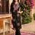 women ethnic motifs embroidered regular thread work cotton kurta with trousers