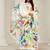 women floral printed regular kurta with trousers & with dupatta