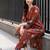 women ethnic motifs printed regular cotton kurta with trousers