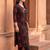 women printed regular kurta with trousers