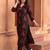women printed regular kurta with trousers