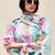 women floral printed regular thread work kurta with trousers & with dupatta
