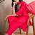 women ethnic motifs embroidered regular thread work liva kurta with trousers & with dupatta
