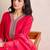 women ethnic motifs embroidered regular thread work liva kurta with trousers & with dupatta