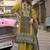 women ethnic motifs printed regular cotton kurta with trousers & with dupatta