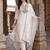 women ethnic regular thread work kurta with trousers with dupatta