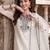women ethnic regular thread work kurta with trousers with dupatta