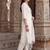 women ethnic regular thread work kurta with trousers with dupatta