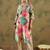 women floral printed regular thread work kurta with palazzos & with dupatta