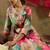 women floral printed regular thread work kurta with palazzos & with dupatta