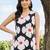 women floral printed regular cotton kurta with trousers