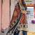 ethnic motifs printed cotton straight kurta with trousers & dupatta