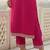women ethnic motifs embroidered regular thread work kurta with trousers