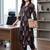 women ethnic motifs printed regular cotton kurta with trousers